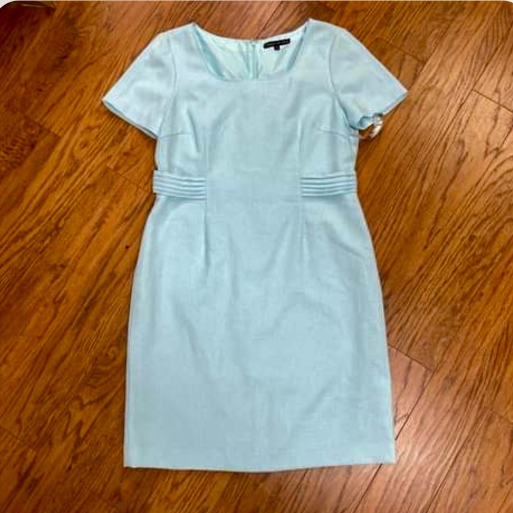 Preston & York NWT Blue Dress, Size 14 - Picture 5 of 6